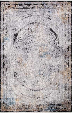 Турецкий ковер EERVA-18112-GRAY-BLACK-STAN