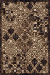 Ковёр SIERRA D712-BROWN-BEIGE