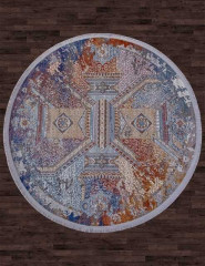 Турецкий ковер RIM-05711G-GREY-GREY-OVAL