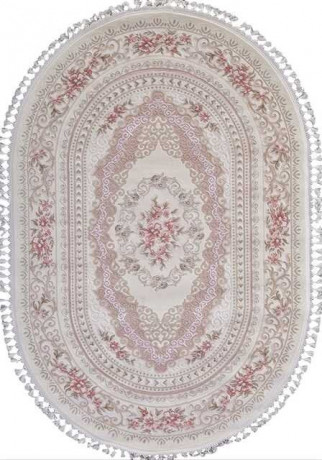 Турецкий ковер HUNKAR-7910-PINK-PINK-OVAL