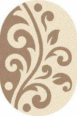 Овальный ковер PLATINUM T621 CREAM