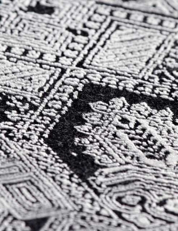 Иранский ковер LOUVRE-01-BLACK-STAN