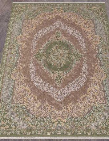 Турецкий ковер QATAR-33342-040-GREEN-STAN