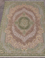 Турецкий ковер QATAR-33342-040-GREEN-STAN