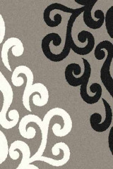 Прямоугольный ковер PLATINUM T628 GRAY