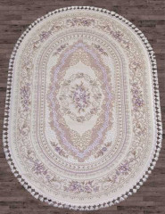 Турецкий ковер HUNKAR-7910-PURPLE-PURPLE-OVAL