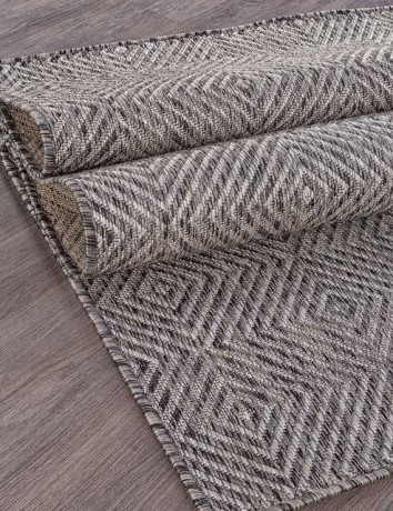 Ковёр VEGAS-S006-DARK-GRAY-STAN