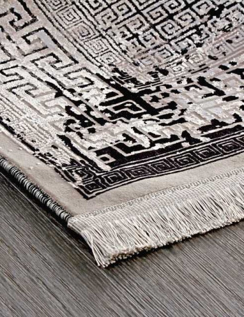 Иранский ковер LOUVRE-07-BLACK-STAN