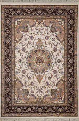 Ковёр ARAVIA-D158-CREAM-BROWN-STAN