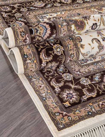 Ковёр ARAVIA-D158-CREAM-BROWN-STAN