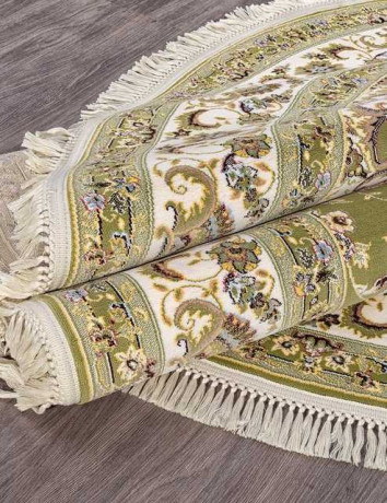 Ковёр ARAVIA-D158-GREEN-OVAL