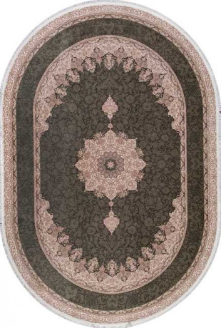 Иранский ковер NOYAN-8012-CREAM-OVAL
