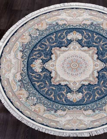 Иранский ковер FARSI 1500 144-DARK-BLUE-DAIRE