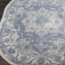 Турецкий ковер TRUVA-08311T-BLUE-BLUE-OVAL