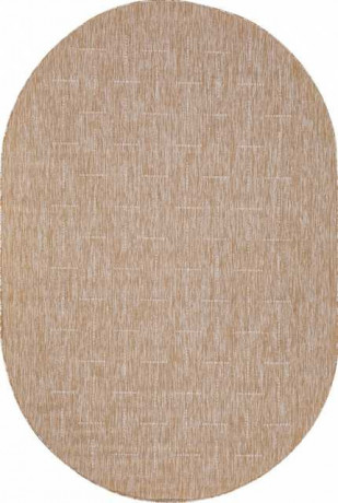 Ковёр VEGAS-S008-BEIGE-OVAL