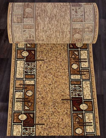 Дорожка ковровая (тканная) Diana 4 бежевый