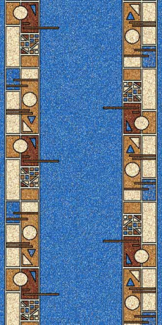 Дорожка ковровая (тканная) Diana 4 бежевый