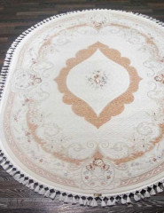 Турецкий ковер HUNKAR-7921-PINK-PINK-OVAL