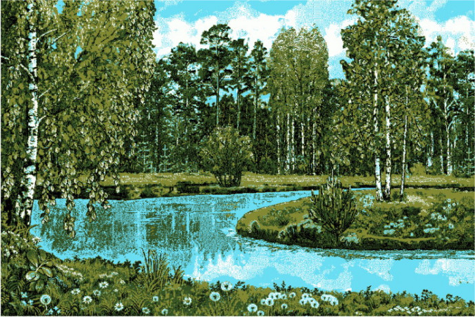 Ковер родные просторы №7