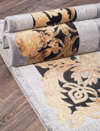 Турецкий ковер ERVA-18130-GOLD-GRAY-STAN
