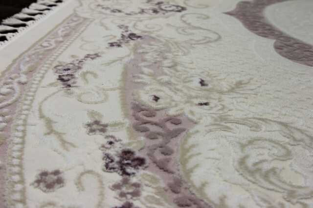 Турецкий ковер HUNKAR-7921-PURPLE-PURPLE-OVAL