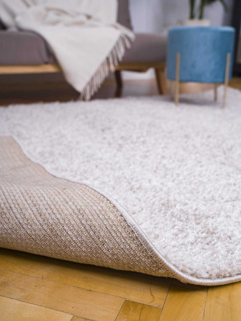 Дорожка пушистая (Шагги кремовый)