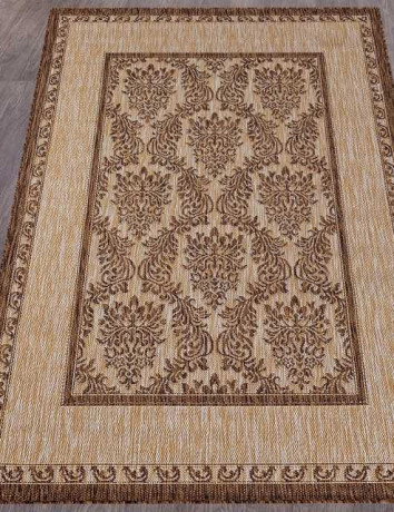 Ковёр VEGAS-S001-BEIGE-BROWN-STAN