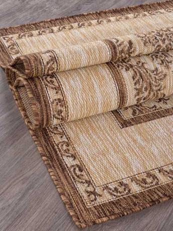 Ковёр VEGAS-S001-BEIGE-BROWN-STAN