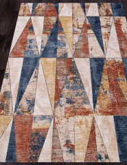 Турецкий ковер ZEUS-B3526A-VANILLA-GREEN-STAN