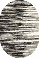 Овальный ковер PLATINUM T623 GRAY