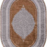 Турецкий ковер ERVA-18133-GRAY-TERRA-OVAL