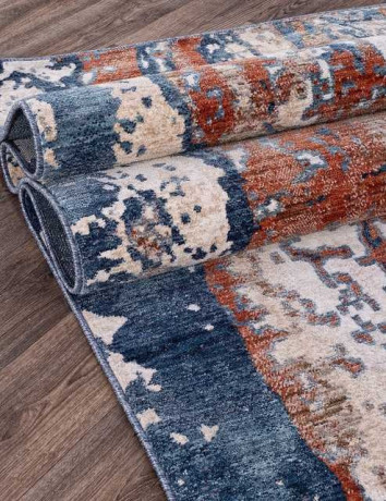 Турецкий ковер ZEUS-B3562A-GREEN-BLUE-STAN