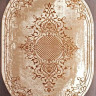 Турецкий ковер STYLE-Q5521-075-GOLD-OVAL