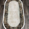 Турецкий ковер DOKU-9348B-GREY-BROWN-OVAL