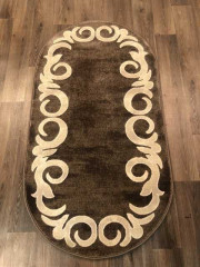 Турецкий ковер TOKIO-17970A-BROWN-VIZON-OVAL