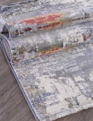 Турецкий ковер MARDAN-5038A-COKEN-D-GREY-BLUE-STAN