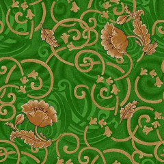 Палас ''Маки Зеленый''