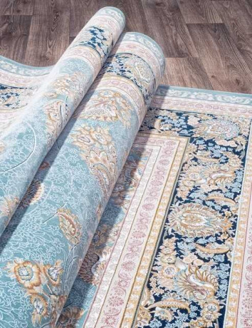 Иранский ковер FARSI 1500 G136-BLUE-STAN