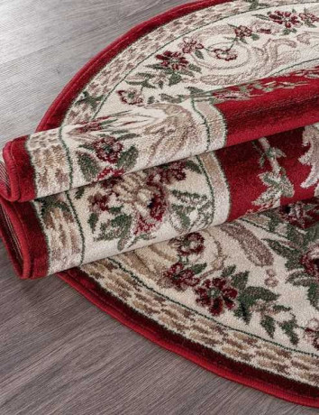 Ковёр COLIZEY-D057-RED-OVAL