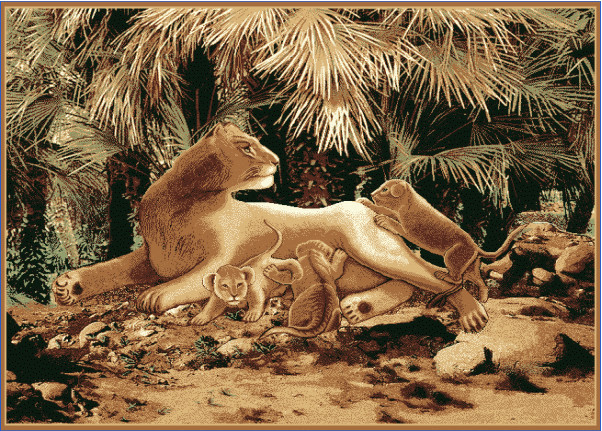 Ковер Фауна №5