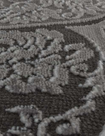 Турецкий ковер QUANTUM-03006G-GREY-GREY-OVAL