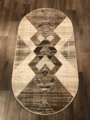 Турецкий ковер TOKIO-17971A-CREAM-BEIGE-OVAL