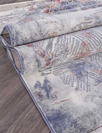 Турецкий ковер MARDAN-5040A-COKEN-D-GREY-BLUE-STAN