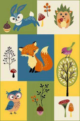 Детский ковер Кристал 74