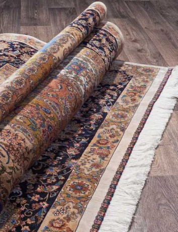 Иранский ковер QUM-611-CREAM-STAN