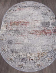 Турецкий ковер MARDAN-5044A-COKEN-D-GREY-BLUE-OVAL